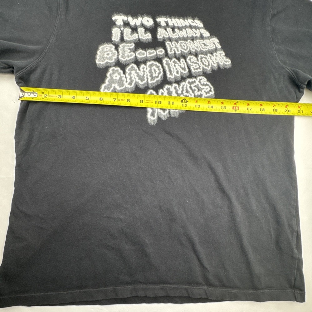 Nike Mens Nocta Drake T-Shirt Large Black Cotton Streetwear Graphic Tee - Picture 4 of 9